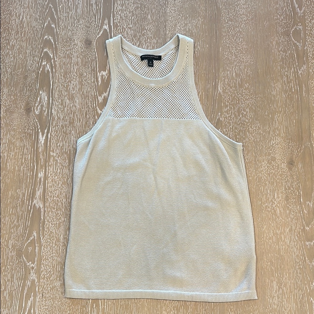Banana Republic beige tank